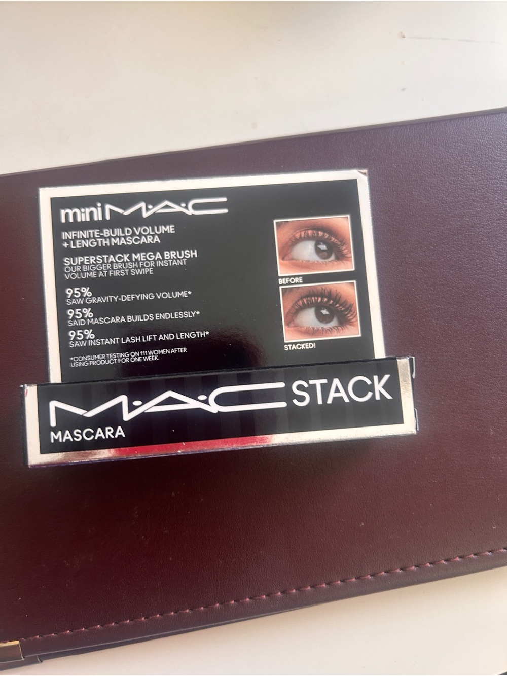 MAC Cosmetics Stack Mascara - Black with Silver Accents